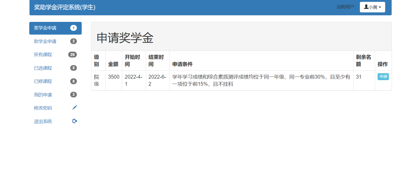 奖助学金评定系统ssm+jsp (13).png